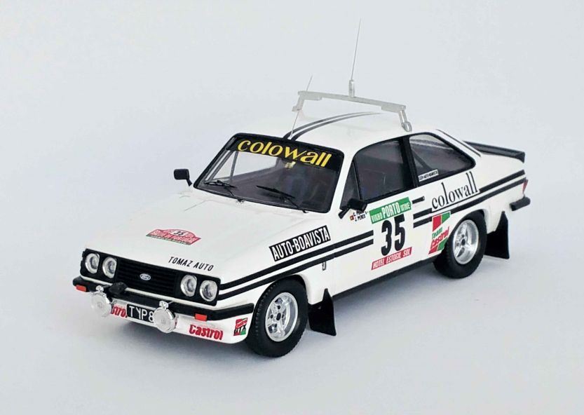 Trofeu 1:43 Scale Ford Escort Mk2 RS2000 Rally of Portugal 1978 Carlos Peres/Jose Peres