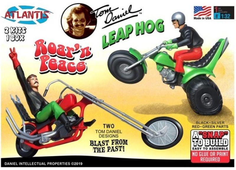 Atlantis kits   Roar'n Peace Leap Hog Snaps 2 Pack Tom Daniel (4 colors)
