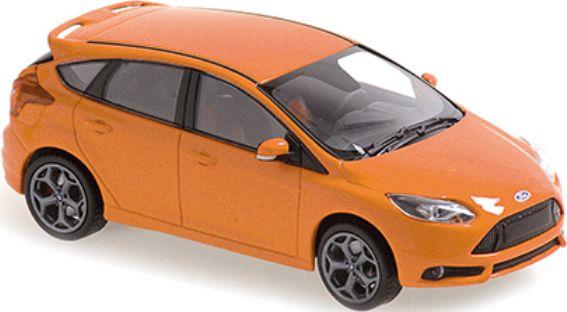 Minichamps 1:43 Scale Ford Focus ST 2011 Orange Metallic