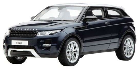 Dealer Models 1:18 Scale Range Rover Evoque - Baltic Blue - 1:18