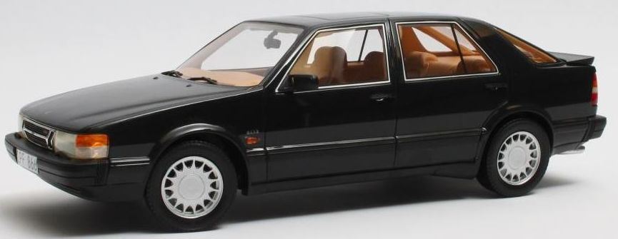 Cult 1:18 Scale Saab 9000 Turbo Black Metallic 1984