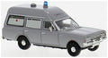 Brekina  1:87th Scale Opel Rekord C KTW Grey 1968 DRK