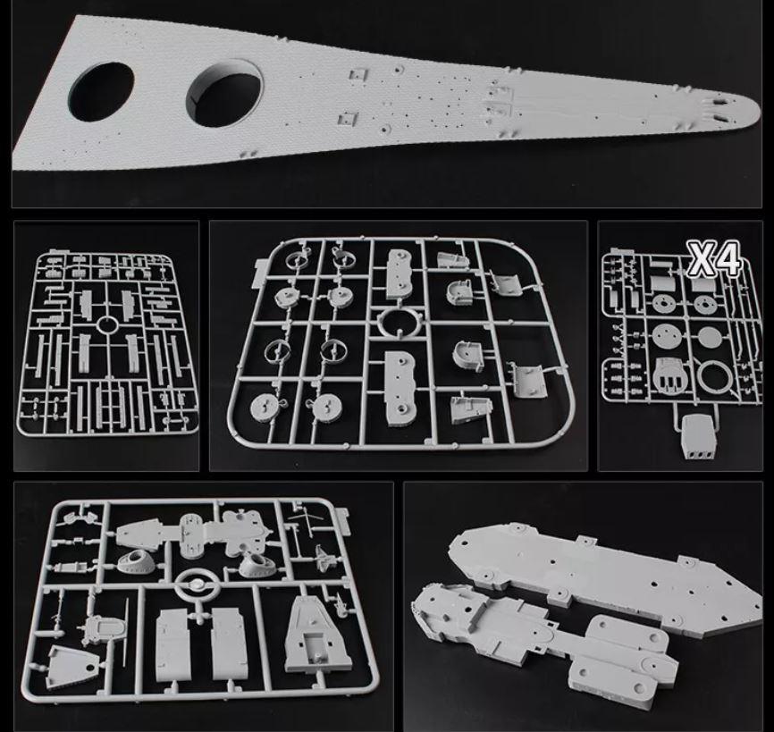 Very Fire VF350909AD 1/350 Scale USS Missouri Advanced Plastic Model Kit HELL IN THE PACIFIC