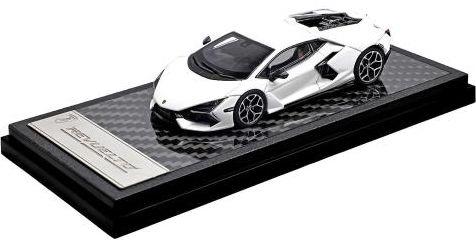 LCD Model 1:64 Scale Lamborghini Revuelto White