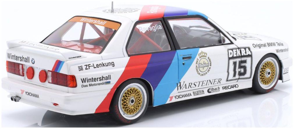 IXO 1:18 Scale BMW M3 (E30) #15 DTM Champion 1989 Roberto Ravaglia