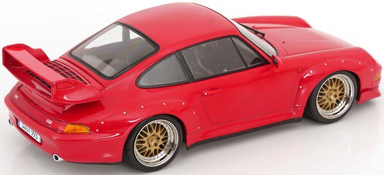 Kk Scale 1:18th Scale Porsche 911 (993) GT2 1996 BBS Rims Red