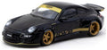 Tarmac Models 1:64 Scale Porsche RWB 997 Black