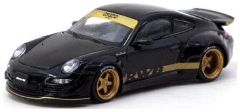 Tarmac Models 1:64 Scale Porsche RWB 997 Black