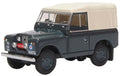 Oxford Diecast 1:76 Scale Land Rover Series II SWB Canvas RAF Police