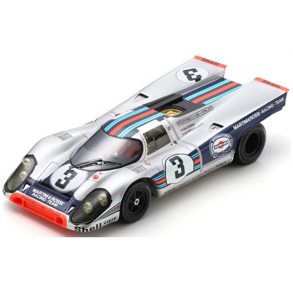 Spark 1:18 Scale Porsche 917 K #3 Winner 12H Sebring 1971 V. Elford/G. Larrousse