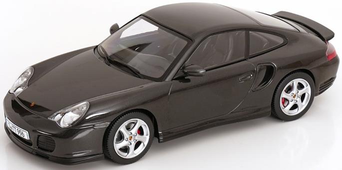KK Scale 1:18th Scale Porsche 911 (996) Turbo 2000 Black Metallic