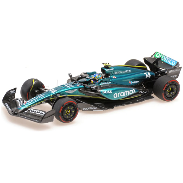 Minichamps 1:43 Scale Aston Martin Aramco Formula One Team Amr24 Fernando Alonso - 2024