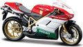 Maisto 1:18 Scale Ducati 1098S - White/Red/Green