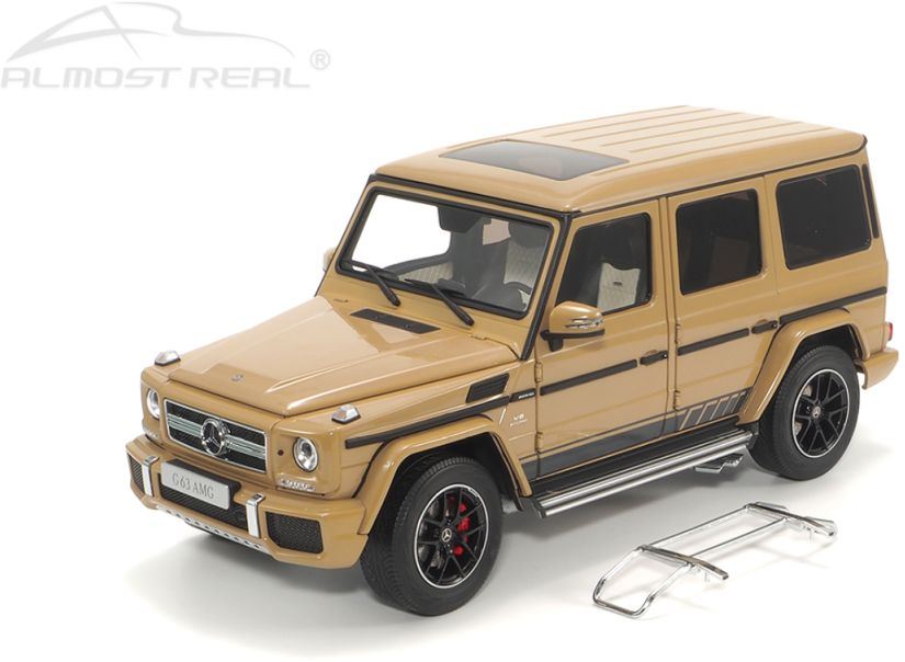Almost Real 1:18 Scale Mercedes AMG G 63 (W463) 2015 463 Edition Desert Sand