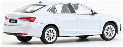 Abrex  1:43rd Scale Skoda Octavia IV FL 2024 Moon White Metallic