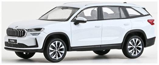 Abrex  1:43rd Scale Skoda Kodiaq II 2023 Moon White Metallic