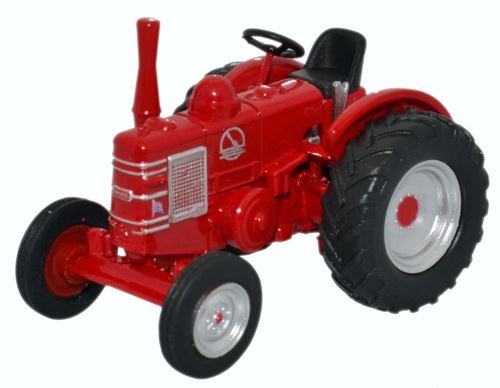 Oxford Diecast 1:76 Scale Field Marshall Tractor - Red