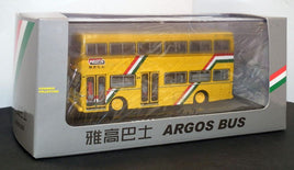 Britbus 1:76 Scale Metropolitan Scania Argos Bus, yellow