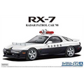 Aoshima  1:24th Scale Mazda FD3S RX-7 Radar Patrol Car 1998
