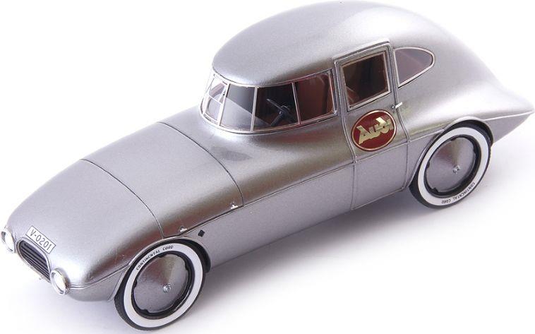 Autocult 1:43 Scale Audi Typ Stromlinie Jaray Silver Metallic