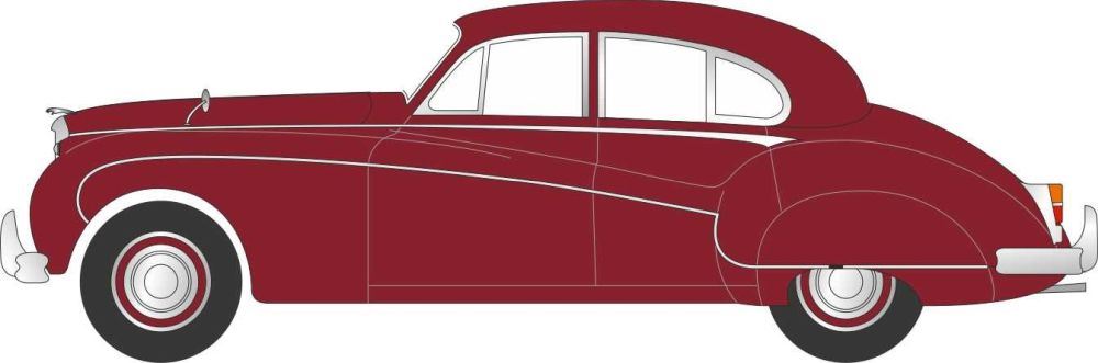 Oxford Diecast 1:43 Scale Jaguar MkIX Imperial Maroon