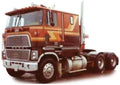 IXO  1:64th Scale Ford COE 9000 Brown/Tan