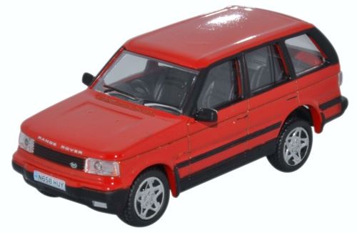 Oxford Diecast 1:76 Scale Range Rover P38 - Rioja Red