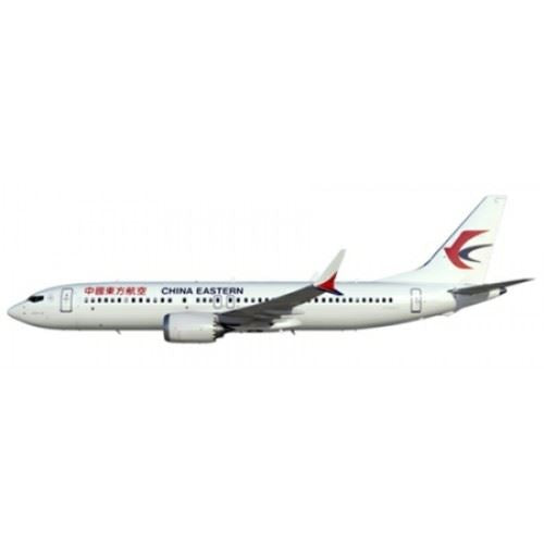 JC Wings 1:400 Scale China Eastern Airlines Airbus 737-800 Max with Antenna