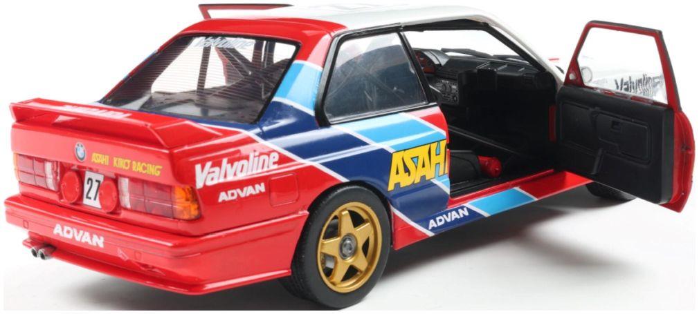 Solido  1:18th Scale BMW M3 White #27 Kawamoto/Reid JTCC 1986