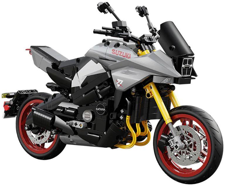Cada  1:6th Scale Suzuki Katana Brick Builder (1104pcs)
