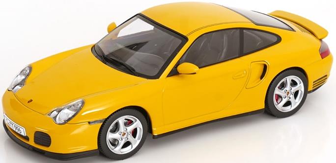KK Scale 1:18th Scale Porsche 911 (996) Turbo 2000 Yellow