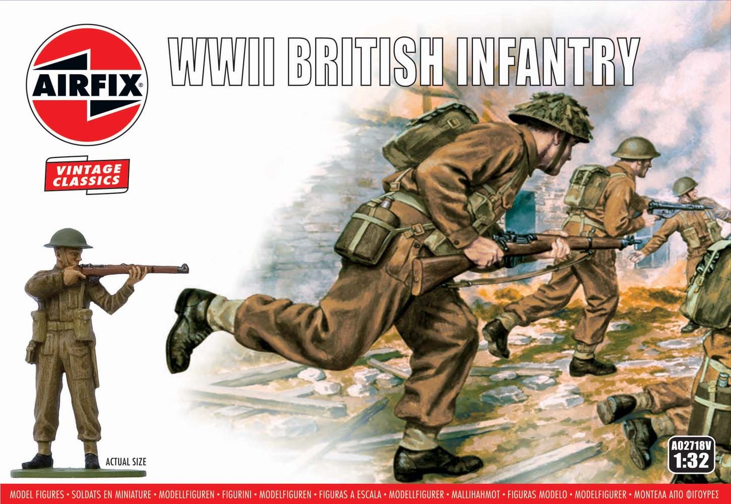 Airfix 1:32 Scale WWII British Infantry