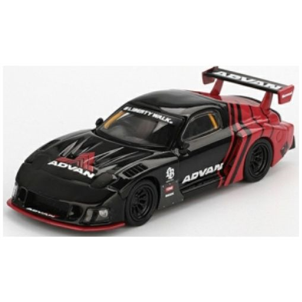 Truescale 1:64 Scale Mazda RX-7 LB-Super Silhouette Advan (RHD)