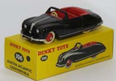 Atlas Editions  Scale Austin Atlantic Convertible (106) Atlas reproduced 'Dinky'