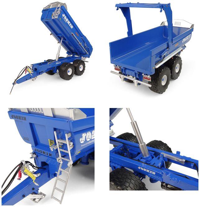 Universal Hobbies 1:32nd Scale Joskin Trans-KTP 22/50 Blue Version Limited Edition