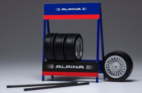 IXO 1:18 Scale Wheel Set Alpina