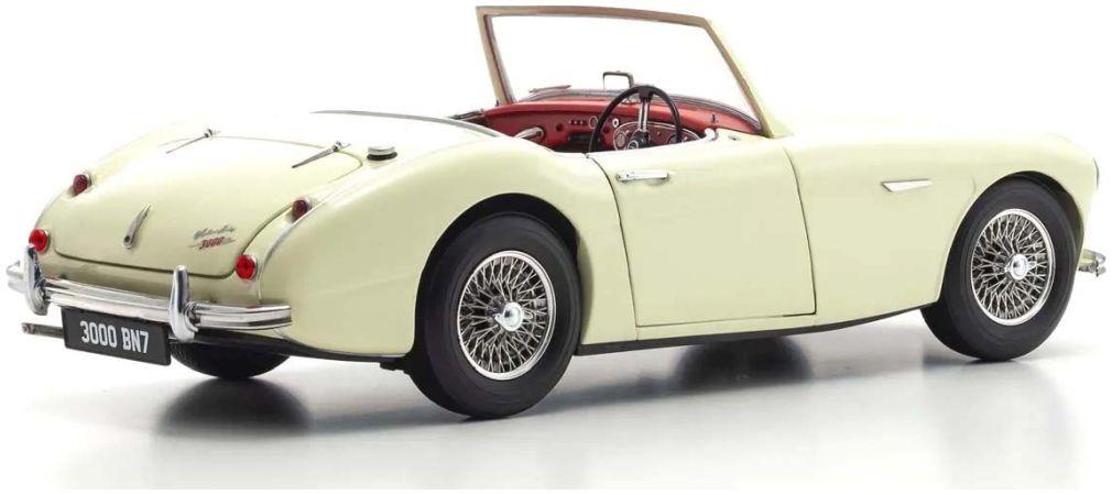 Kyosho 1:18 Scale Austin Healey 3000 BN7 English White