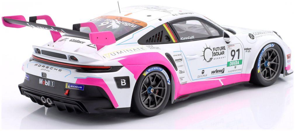 IXO  1:18th Scale Porsche 911 GT3 Cup #91 Porsche Carrera Cup Germany 2025 G. Tuccaroglu