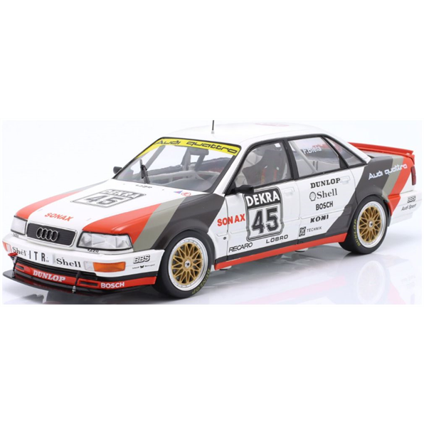 IXO 1:18 Scale Audi V8 Quattro #45 DTM Champion 1991 Frank Biela