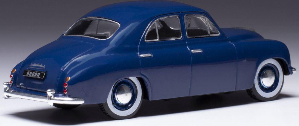 IXO 1:43 Scale Skoda 1200 Blue 1952