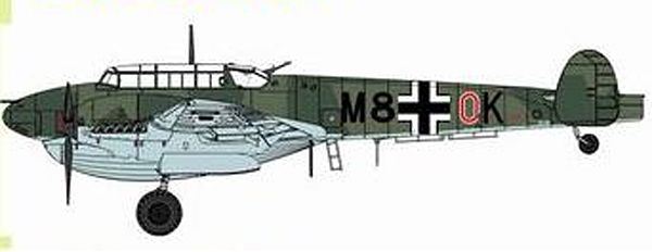 Dragon 1:48 Scale BF110-D1/R1 Dackelbauch