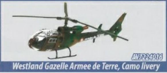 Aviation 1:72 Scale Westland Gazelle Armee De Terre Camo