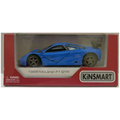 Kinsmart 1:36 Scale McLaren F1 GTR 1995 Blue (Window Box)