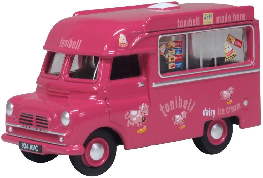 Oxford 1:76 Scale Bedford CA Ice Cream Van Tonibell
