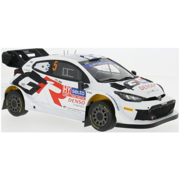 IXO 1:18 Scale Toyota GR Yaris Rally1 Hybrid Rally WM Rally Finland 2024 #5 S.Pajari/E.Malkonen