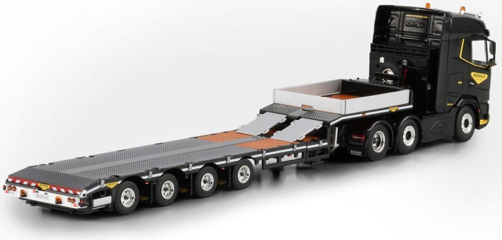 WSI  1:50th Scale DAF XG MY25 6x2 Twin Steer Semi Low Loader 4 Axle
