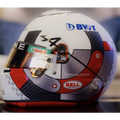 Spark 1:5 Scale Esteban Ocon BWT Alpine F1 Team Belgian GP 2023 Helmet