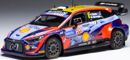 IXO 1:43 Scale Hyundai i20 N Rally1 #8 WRC Rallye Finland 2022 O.Tanak/M.Jarveoja