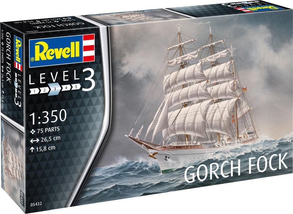Revell 1:350 Scale Gorch Fock