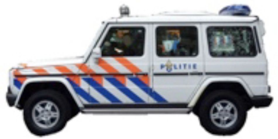 Cararam 1:43 Scale Mercedes Benz G-Class Civilian Police The Netherlands